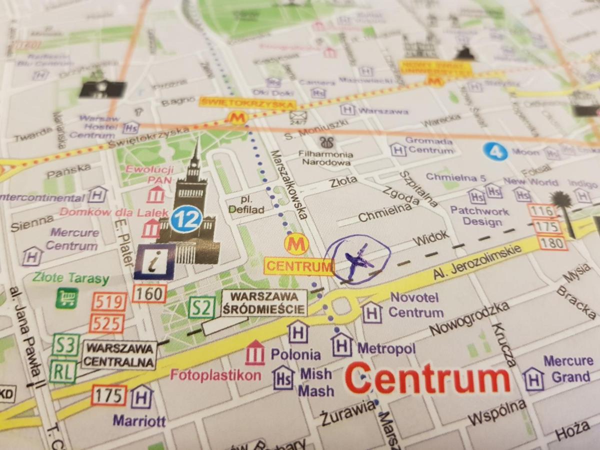 Warszawa Centrum Apartament Daniella Eksteriør bilde